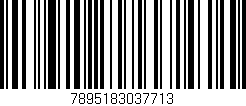 Código de barras (EAN, GTIN, SKU, ISBN): '7895183037713'