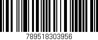 Código de barras (EAN, GTIN, SKU, ISBN): '789518303956'