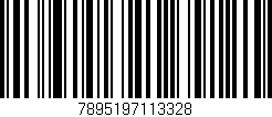 Código de barras (EAN, GTIN, SKU, ISBN): '7895197113328'