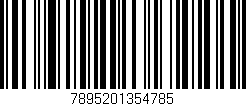 Código de barras (EAN, GTIN, SKU, ISBN): '7895201354785'