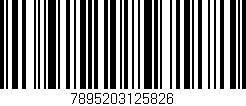 Código de barras (EAN, GTIN, SKU, ISBN): '7895203125826'