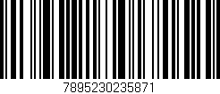 Código de barras (EAN, GTIN, SKU, ISBN): '7895230235871'