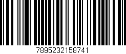 Código de barras (EAN, GTIN, SKU, ISBN): '7895232158741'