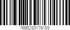 Código de barras (EAN, GTIN, SKU, ISBN): '7895233179103'