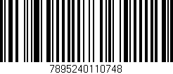 Código de barras (EAN, GTIN, SKU, ISBN): '7895240110748'