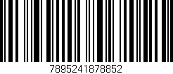 Código de barras (EAN, GTIN, SKU, ISBN): '7895241878852'