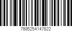 Código de barras (EAN, GTIN, SKU, ISBN): '7895254147822'