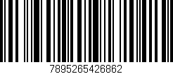 Código de barras (EAN, GTIN, SKU, ISBN): '7895265426862'