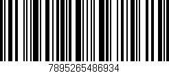 Código de barras (EAN, GTIN, SKU, ISBN): '7895265486934'