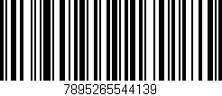 Código de barras (EAN, GTIN, SKU, ISBN): '7895265544139'