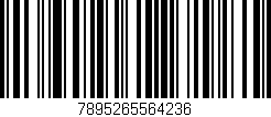 Código de barras (EAN, GTIN, SKU, ISBN): '7895265564236'