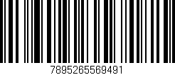 Código de barras (EAN, GTIN, SKU, ISBN): '7895265569491'
