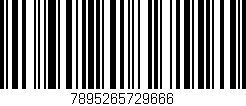 Código de barras (EAN, GTIN, SKU, ISBN): '7895265729666'