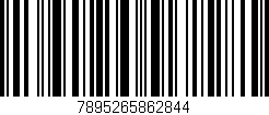 Código de barras (EAN, GTIN, SKU, ISBN): '7895265862844'