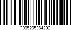 Código de barras (EAN, GTIN, SKU, ISBN): '7895265864282'