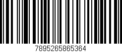 Código de barras (EAN, GTIN, SKU, ISBN): '7895265865364'