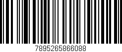 Código de barras (EAN, GTIN, SKU, ISBN): '7895265866088'