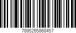 Código de barras (EAN, GTIN, SKU, ISBN): '7895265868457'