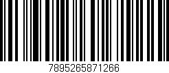 Código de barras (EAN, GTIN, SKU, ISBN): '7895265871266'