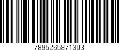 Código de barras (EAN, GTIN, SKU, ISBN): '7895265871303'