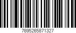 Código de barras (EAN, GTIN, SKU, ISBN): '7895265871327'