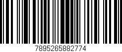 Código de barras (EAN, GTIN, SKU, ISBN): '7895265882774'
