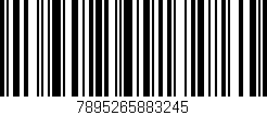 Código de barras (EAN, GTIN, SKU, ISBN): '7895265883245'