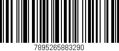 Código de barras (EAN, GTIN, SKU, ISBN): '7895265883290'