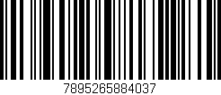 Código de barras (EAN, GTIN, SKU, ISBN): '7895265884037'