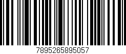 Código de barras (EAN, GTIN, SKU, ISBN): '7895265895057'