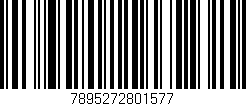 Código de barras (EAN, GTIN, SKU, ISBN): '7895272801577'