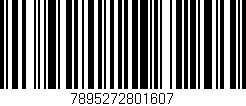 Código de barras (EAN, GTIN, SKU, ISBN): '7895272801607'