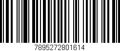 Código de barras (EAN, GTIN, SKU, ISBN): '7895272801614'
