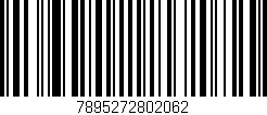 Código de barras (EAN, GTIN, SKU, ISBN): '7895272802062'