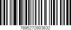 Código de barras (EAN, GTIN, SKU, ISBN): '7895272803632'
