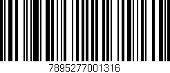 Código de barras (EAN, GTIN, SKU, ISBN): '7895277001316'
