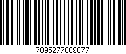 Código de barras (EAN, GTIN, SKU, ISBN): '7895277009077'