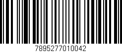 Código de barras (EAN, GTIN, SKU, ISBN): '7895277010042'