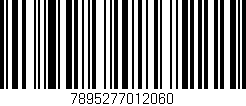 Código de barras (EAN, GTIN, SKU, ISBN): '7895277012060'