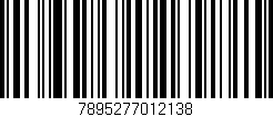 Código de barras (EAN, GTIN, SKU, ISBN): '7895277012138'