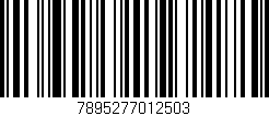 Código de barras (EAN, GTIN, SKU, ISBN): '7895277012503'
