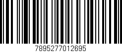 Código de barras (EAN, GTIN, SKU, ISBN): '7895277012695'