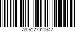 Código de barras (EAN, GTIN, SKU, ISBN): '7895277013647'