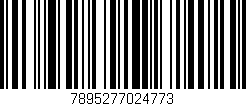 Código de barras (EAN, GTIN, SKU, ISBN): '7895277024773'