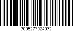 Código de barras (EAN, GTIN, SKU, ISBN): '7895277024872'