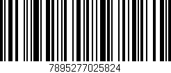 Código de barras (EAN, GTIN, SKU, ISBN): '7895277025824'