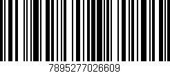 Código de barras (EAN, GTIN, SKU, ISBN): '7895277026609'