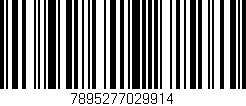 Código de barras (EAN, GTIN, SKU, ISBN): '7895277029914'