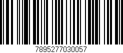 Código de barras (EAN, GTIN, SKU, ISBN): '7895277030057'