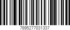 Código de barras (EAN, GTIN, SKU, ISBN): '7895277031337'
